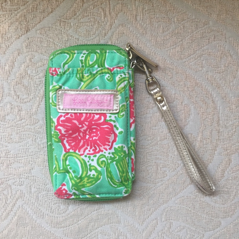 Lilly Pulitzer wristlet/wallet